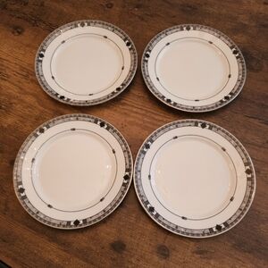 Lenox Kara Debut Collection fine bone china 6.5 in dessert plates